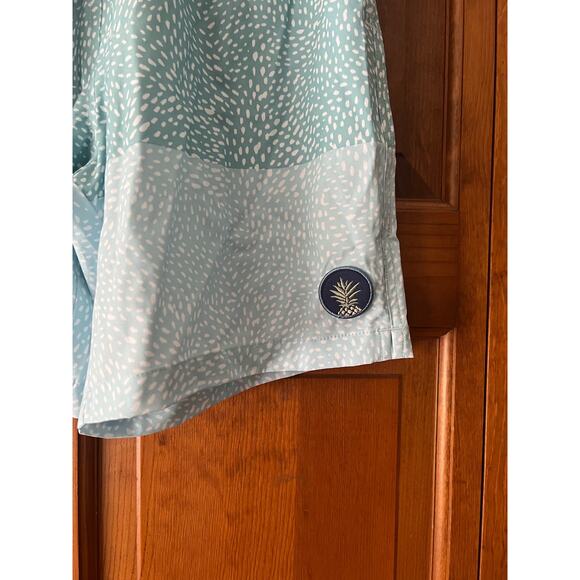 NWT Chubbies Men's The Whale Sharks 7" Classic Liner Swim Trunks Blue Size S - Picture 3 of 10